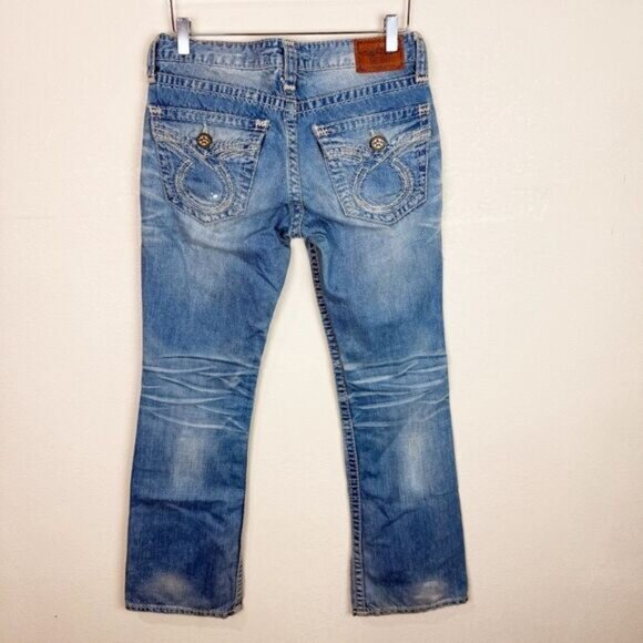 Big Star Liv Jeans Light Wash Denim Y2K Bootcut 29 - Picture 5 of 8